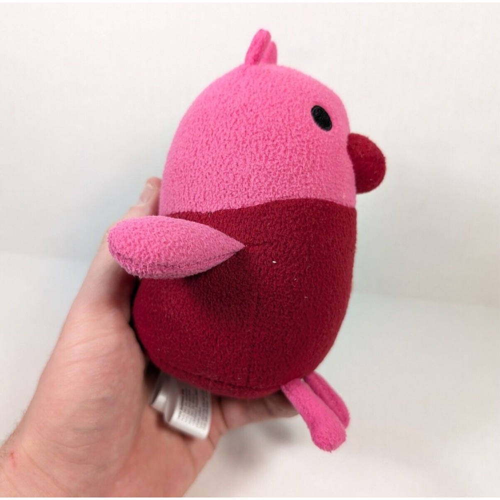 Sago Mini Robin The Bird Plush 2015‎ Rare HTF 6" Red Pink - Picture 4 of 7